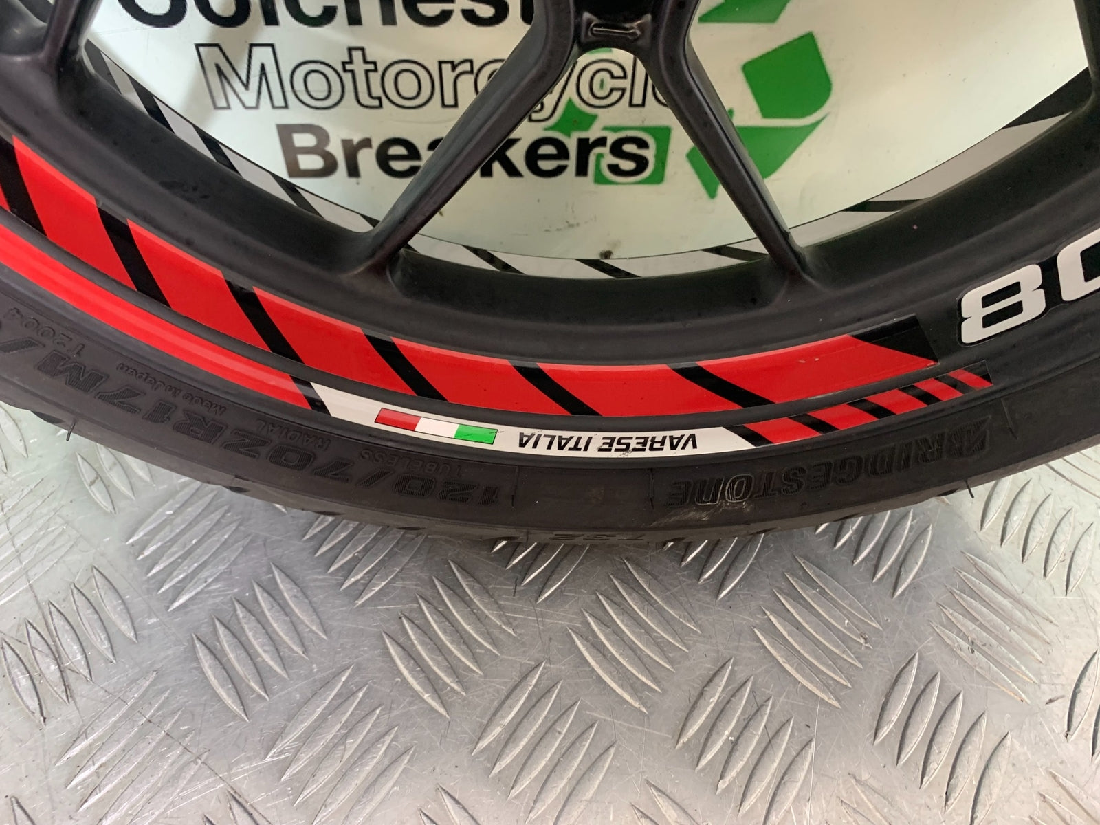 MV AGUSTA 800 F3 FRONT WHEEL  YEAR 2013-2016 (CMB1152)