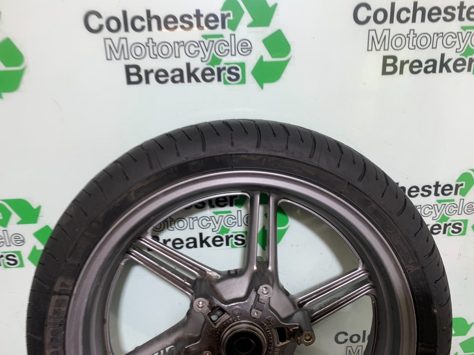 HONDA CBF500 CBF 500 FRONT WHEEL (WITH GOOD TYRE) YEAR 2004-2008  (CMB1294)