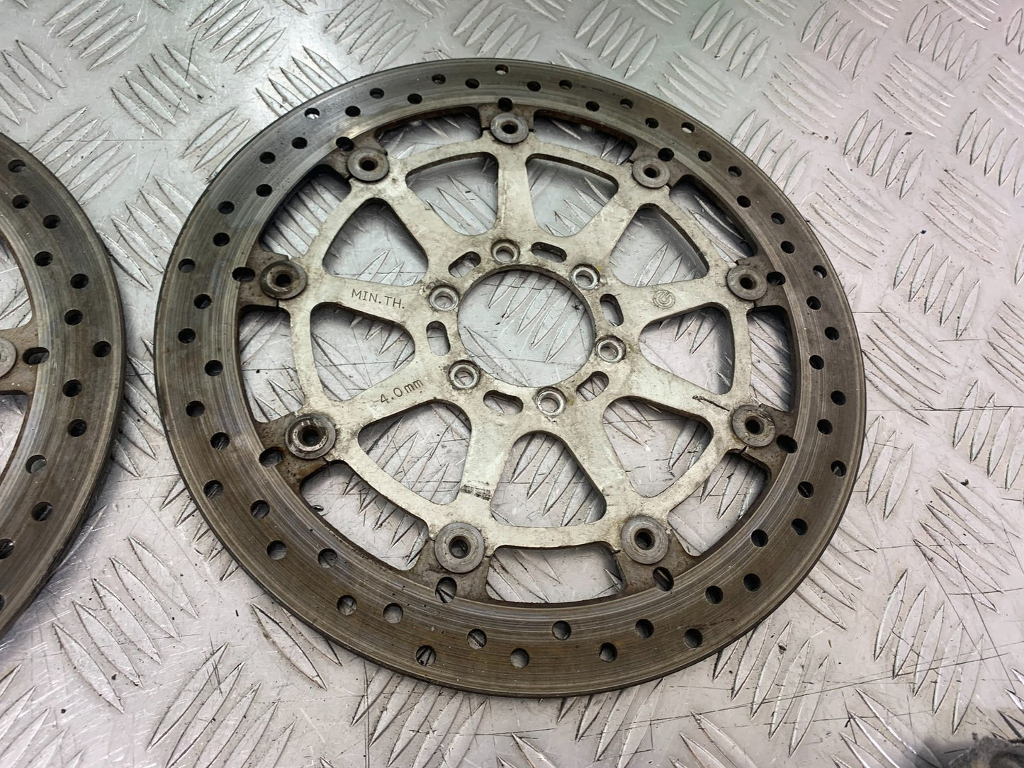 KTM 990 SUPER DUKE FRONT BRAKE DISCS YEAR 2007-2011  (CMB1207)