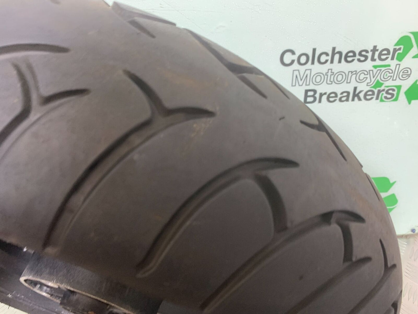 HONDA CBR650 F CBR 650F REAR WHEEL (GOOD TYRE) YEAR 2014-2017  (STOCK 998)