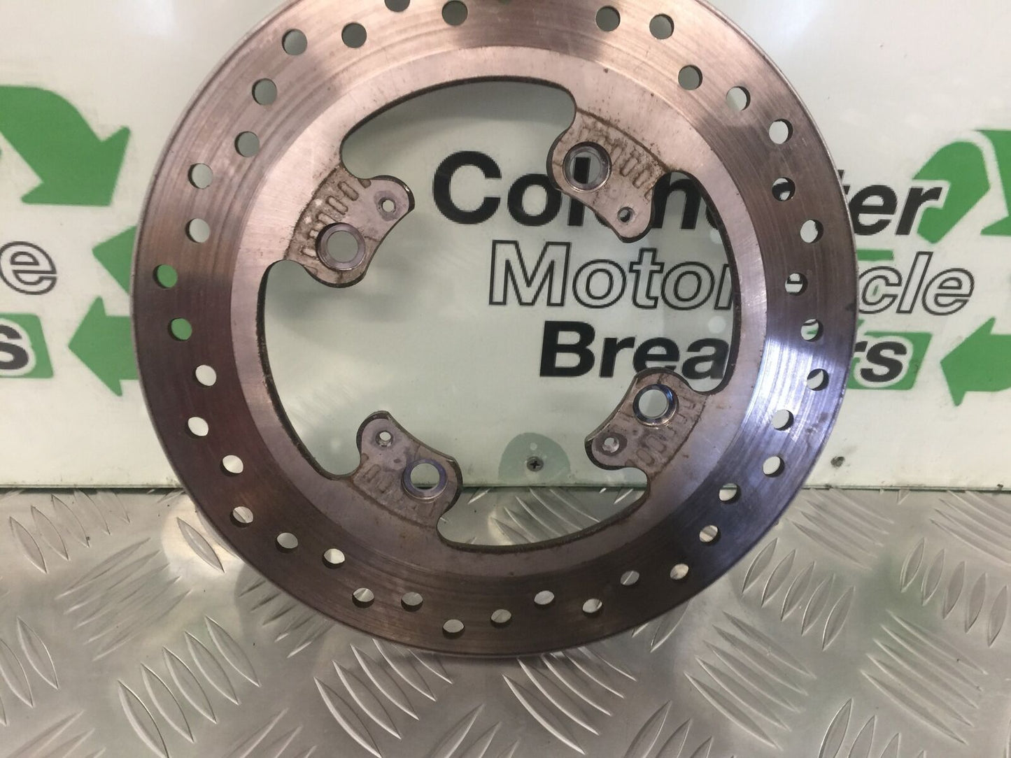 TRIUMPH TIGER 800 XRT REAR BRAKE DISC  YEAR 2015-2017  (STOCK 920)