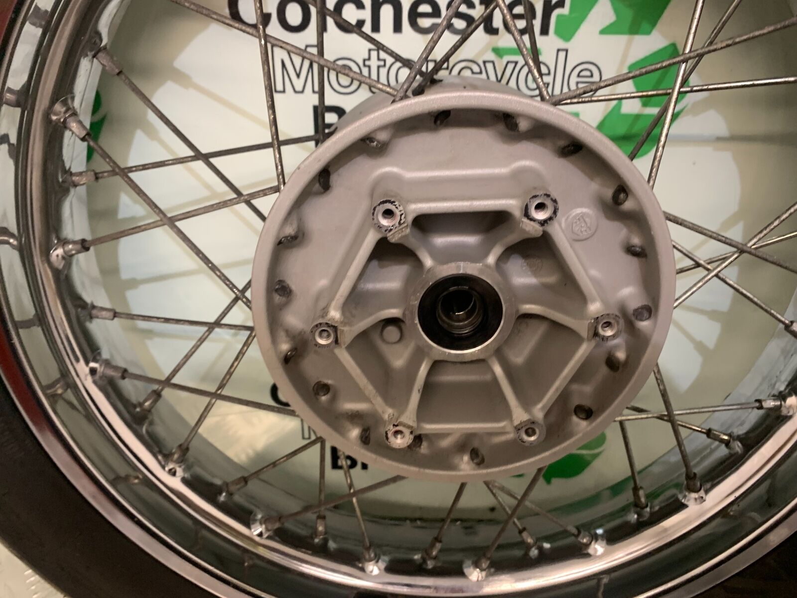 ROYAL ENFIELD 350 CLASSIC REAR WHEEL  YEAR 2022 (STOCK 967)