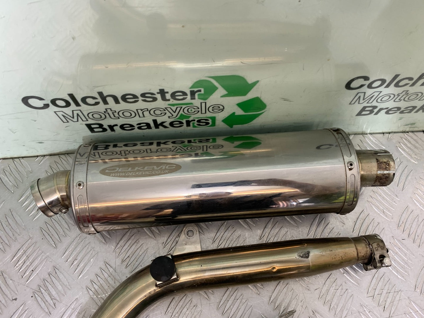 HONDA XL125 VARADERO DELKEVIC SILENCER   YEAR 2001-2006  (CMB1304)