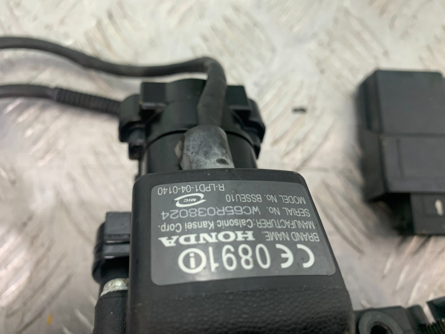 HONDA CBR1000 rr FIREBLADE ECU LOCKS 2 KEYS YEAR 2006 (CMB1220)