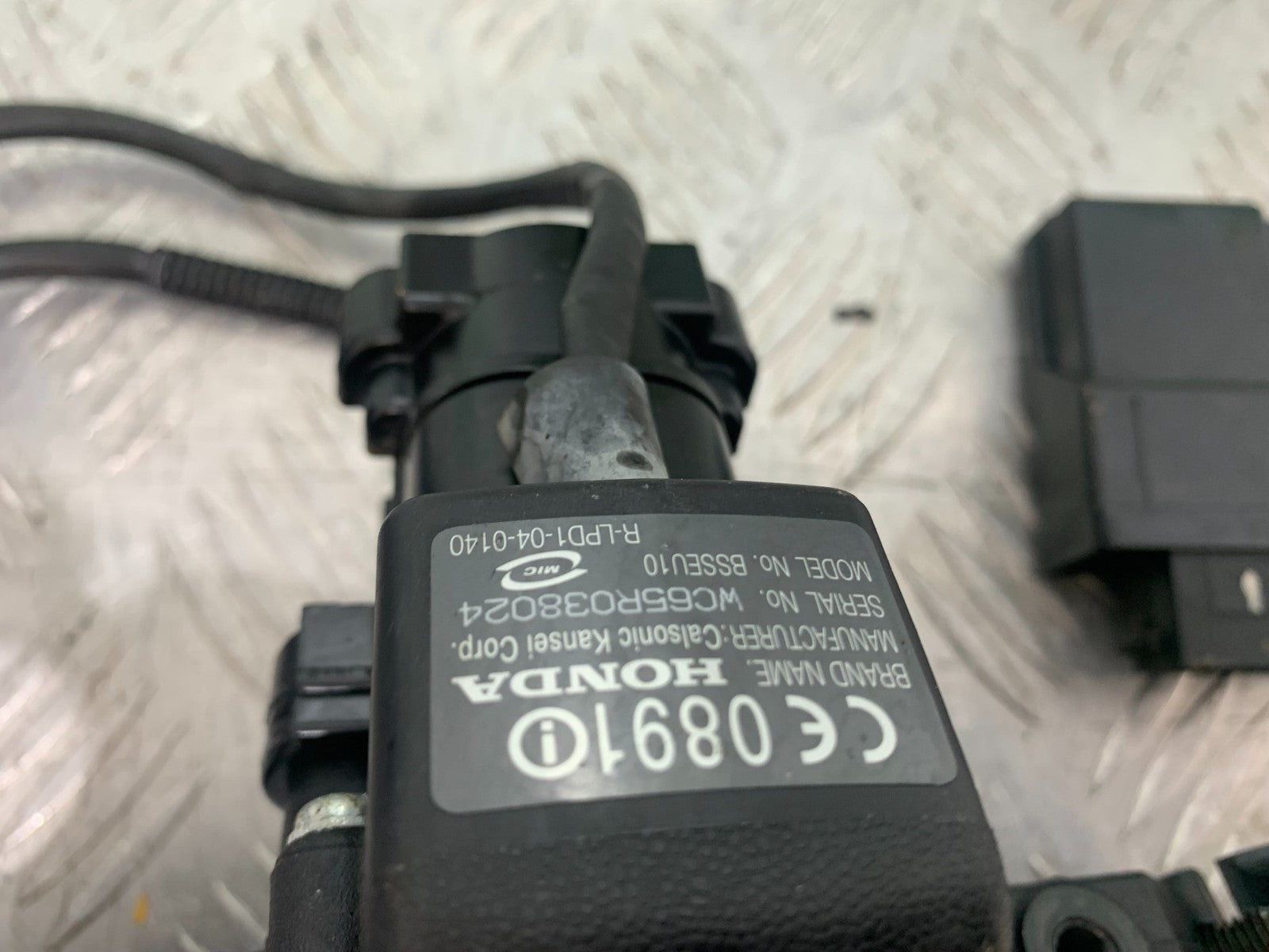 HONDA CBR1000 rr FIREBLADE ECU LOCKS 2 KEYS YEAR 2006 (CMB1220)