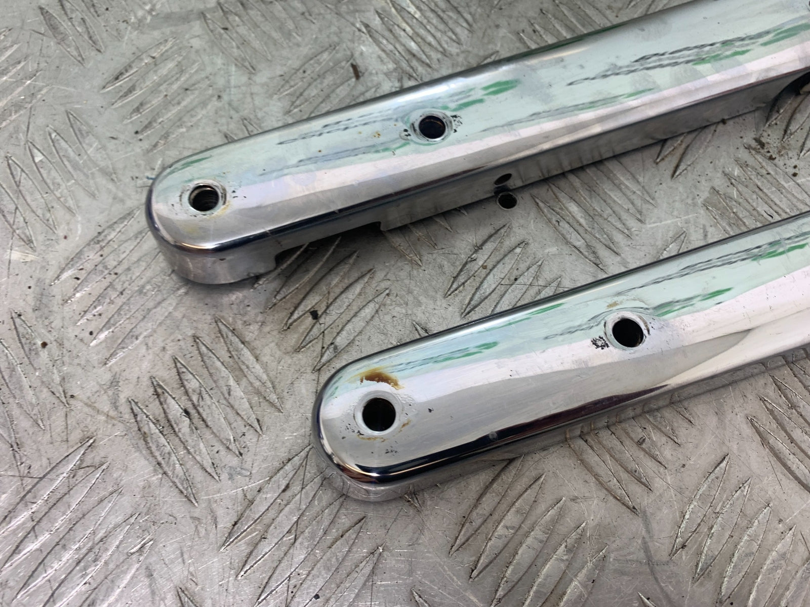 KAWASAKI VN1500 CLASSIC CHROME FRAME COVERS  YEAR 1999 -2006 (CMB1166)