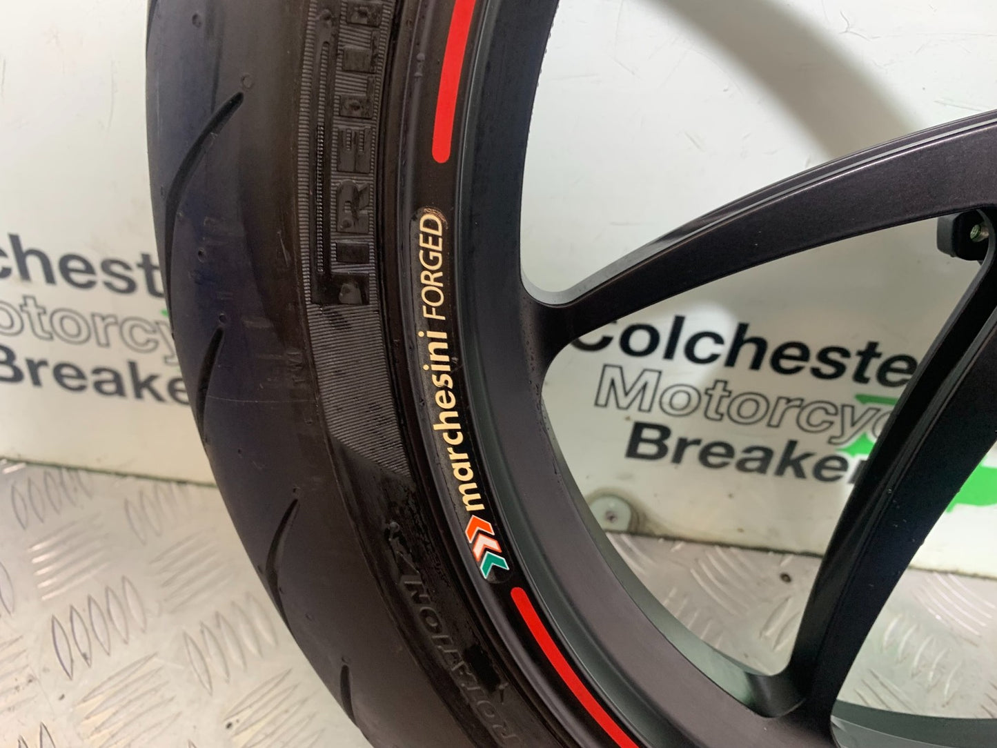 DUCATI 1198 S FRONT WHEEL BREMBO MARCHESINI YEAR 2009-2011 (CMB1219)