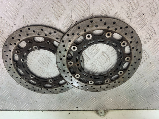 YAMAHA YZF1000 THUNDERACE FRONT BRAKE DISCS  YEAR 1997-2000 (CMB1204)