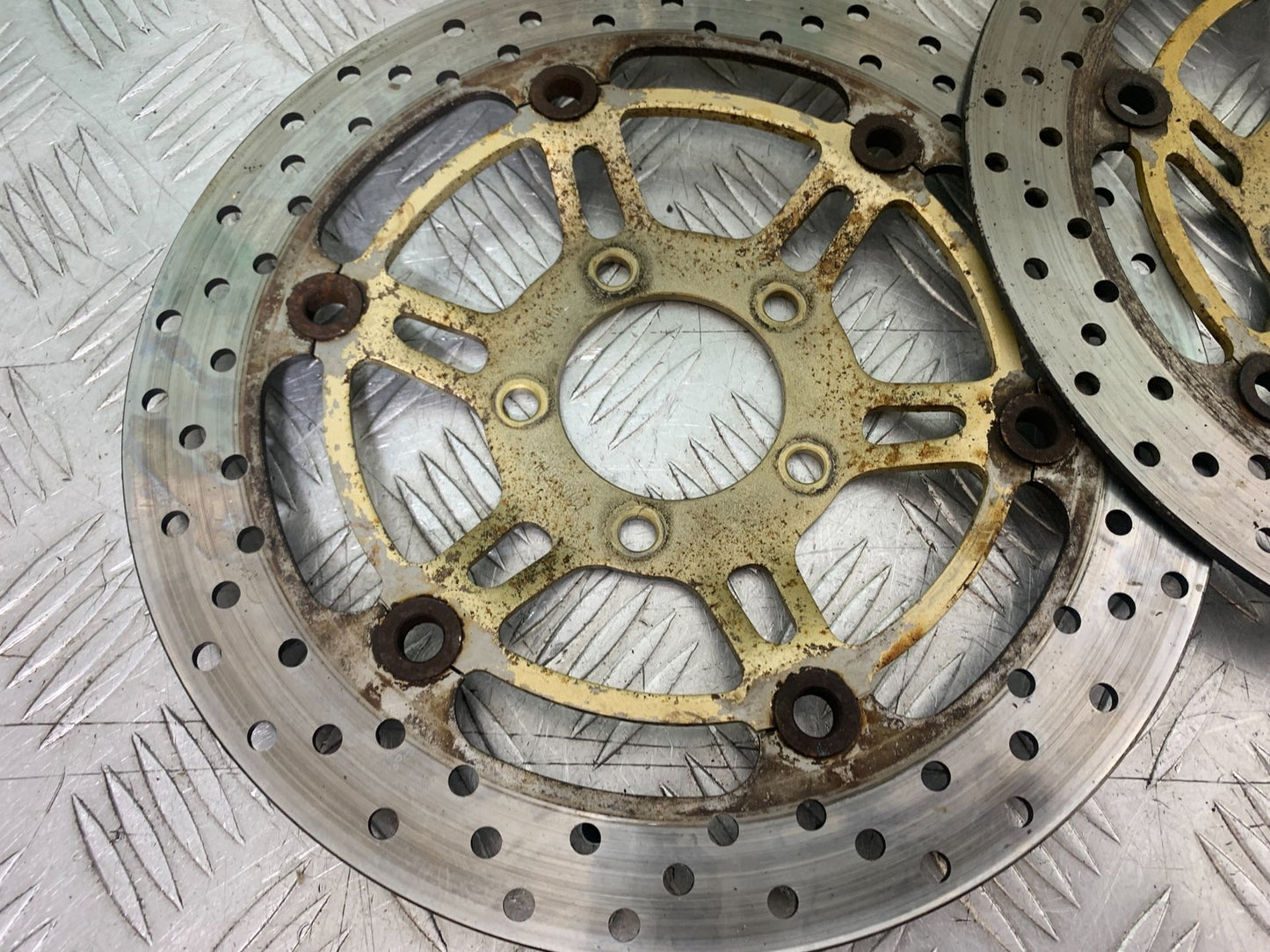 SUZUKI SV650 SV 650 mk1 FRONT BRAKE DISCS  YEAR 1999-2002 (CMB1208)