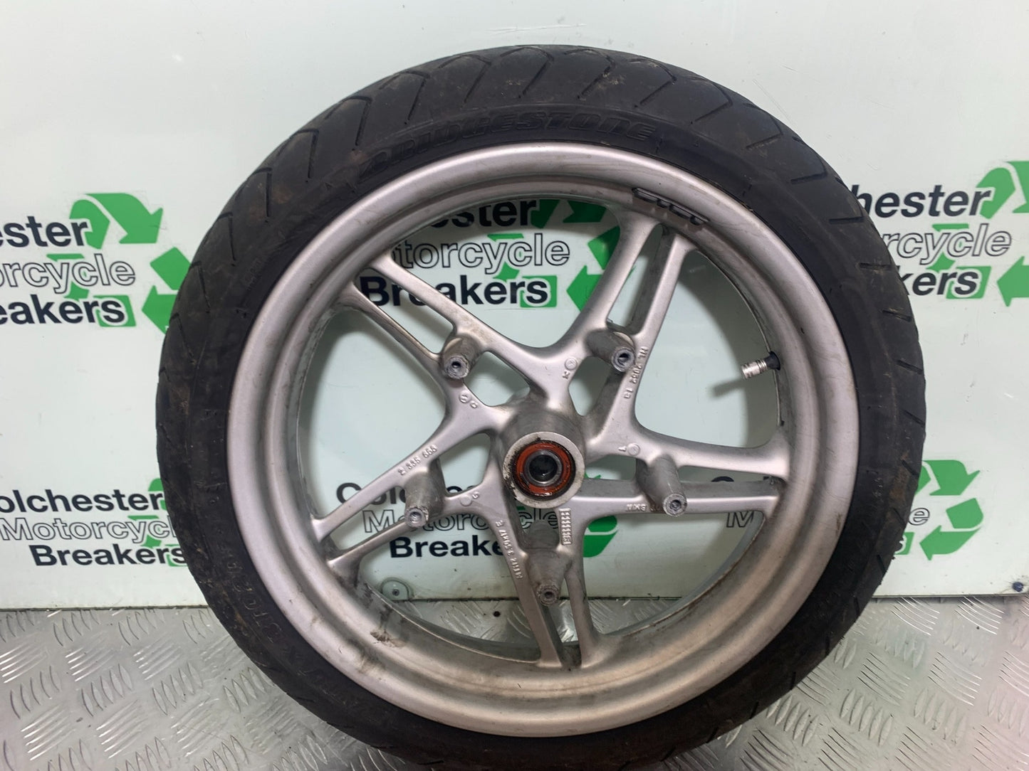 BMW K1200 K 1200 LT FRONT WHEEL  YEAR 1999-07 (CMB1138)