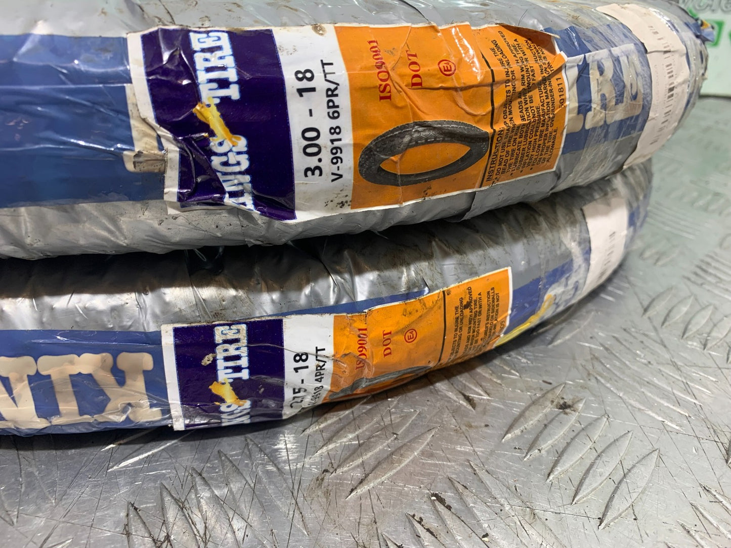 HONDA CG125 CG 125 FRONT & REAR TYRES (NEW) YEAR 1998-2000 (CMB1282)