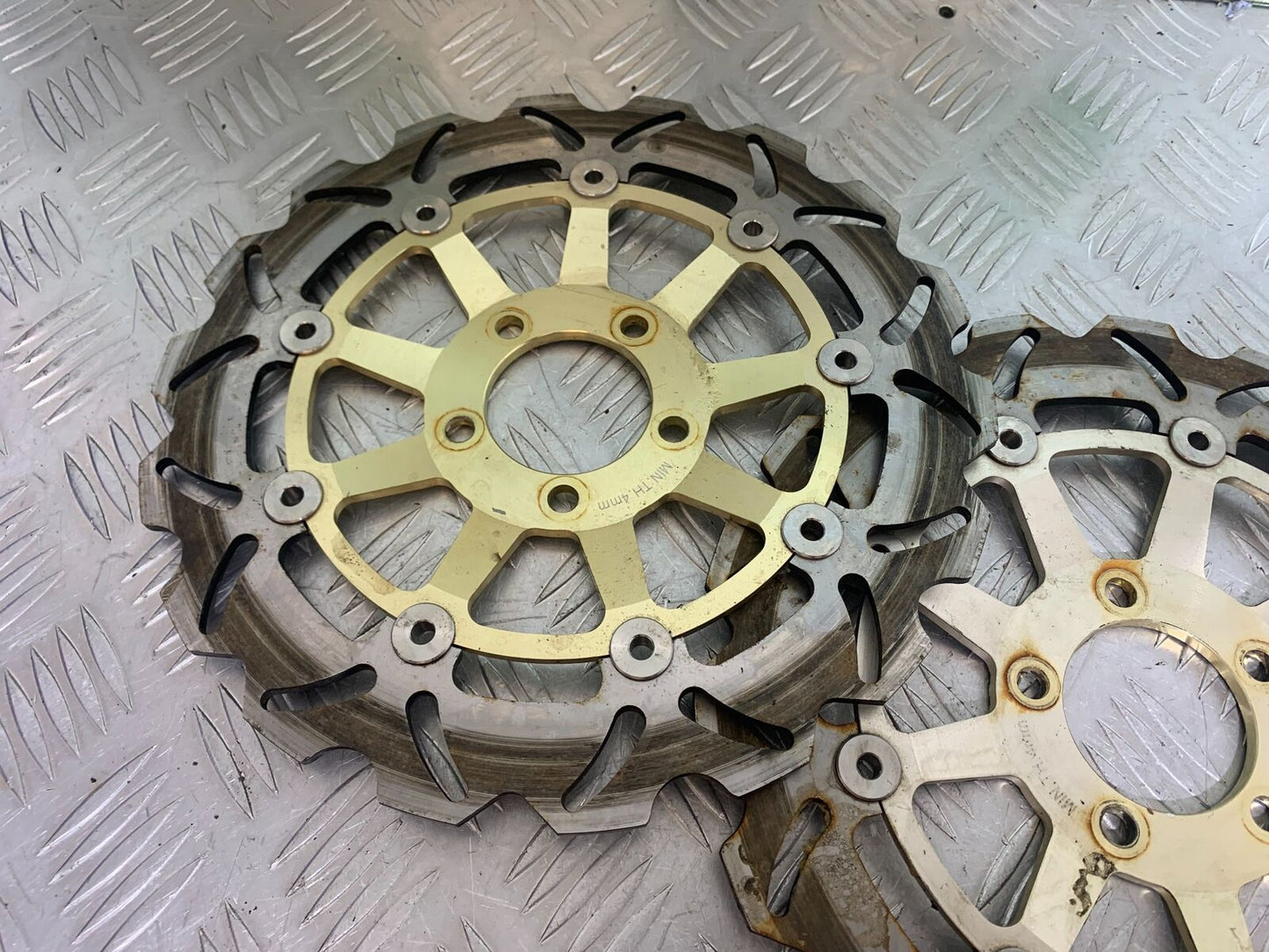 KAWASAKI ZX6R ZX6 J FRONT DISCS  YEAR 2000 (CMB1129)