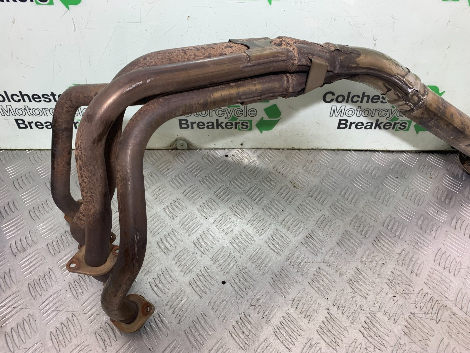 KAWASAKI ZX9R ZX9 R EXHAUST DOWNPIPES  YEAR 1998-1999 (CMB1329)