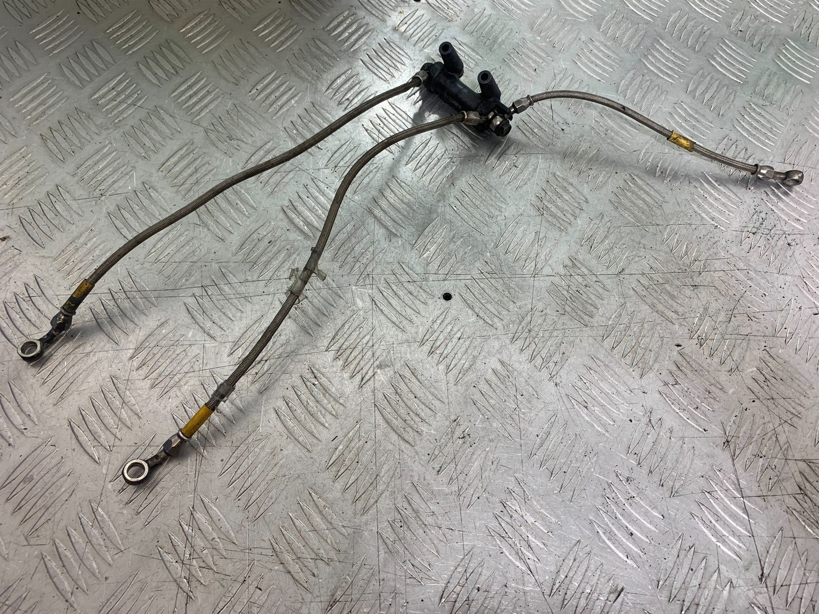 KAWASAKI ZX9R ZX9 C FRONT BRAKE LINES  YEAR 1998-99 (CMB1213)