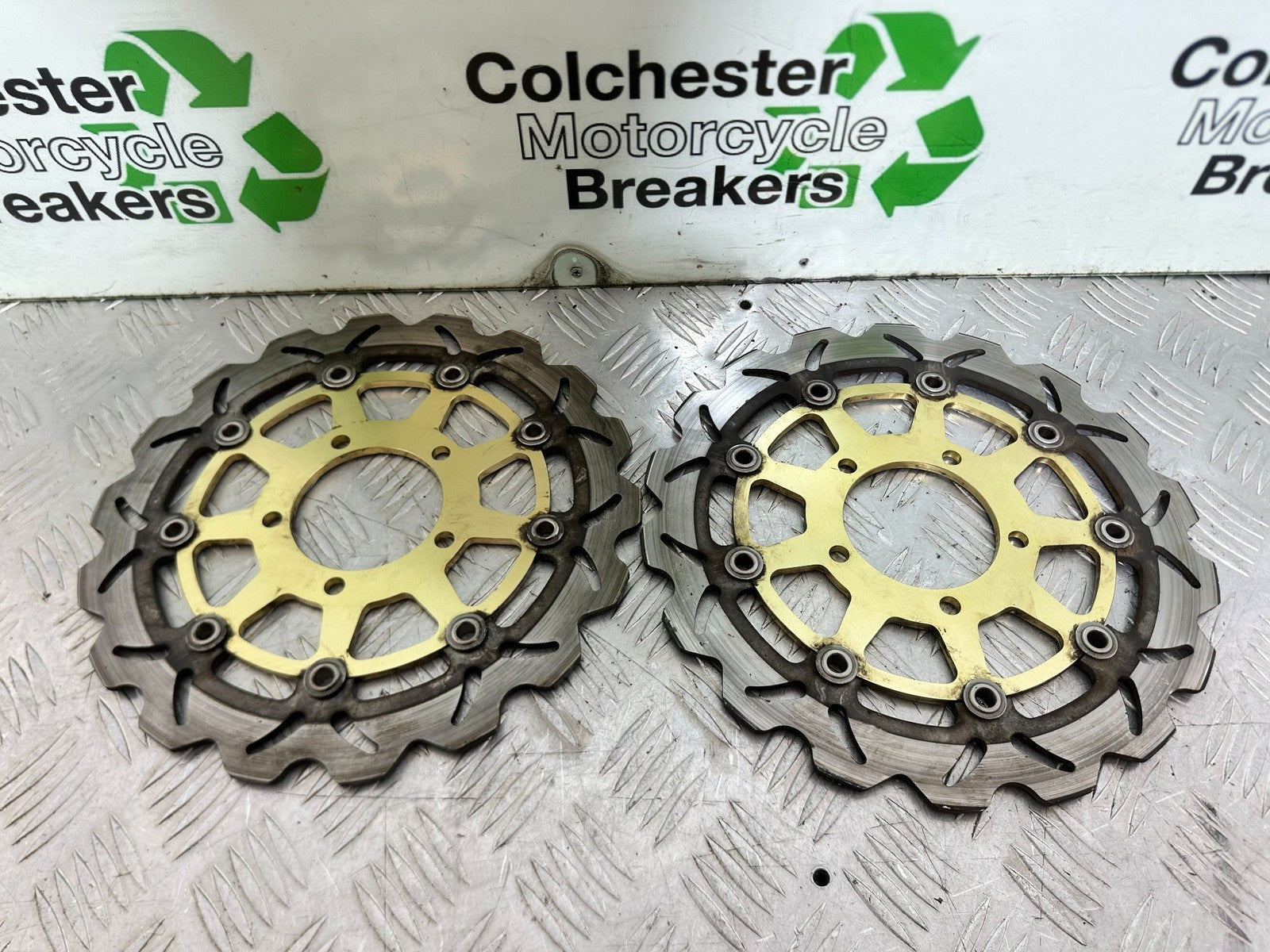KAWASAKI ER6 F ER6F FRONT BRAKE DISCS YEAR 2005-2008 (CMB1178)