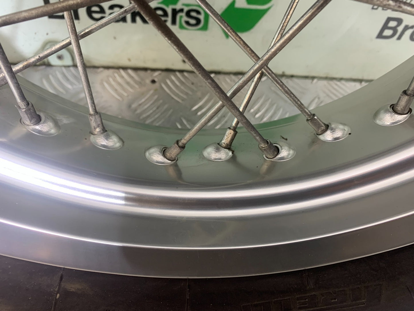 BSA 650 GOLD STAR REAR WHEEL   YEAR 2022-2025 (CMB1262)
