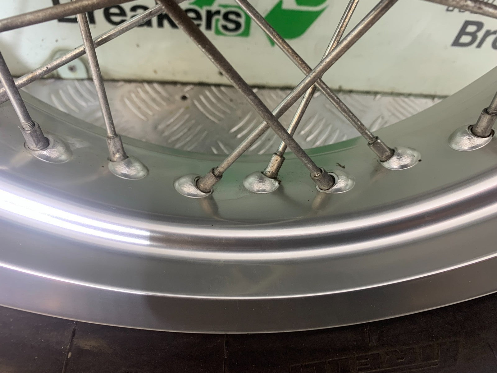 BSA 650 GOLD STAR REAR WHEEL   YEAR 2022-2025 (CMB1262)