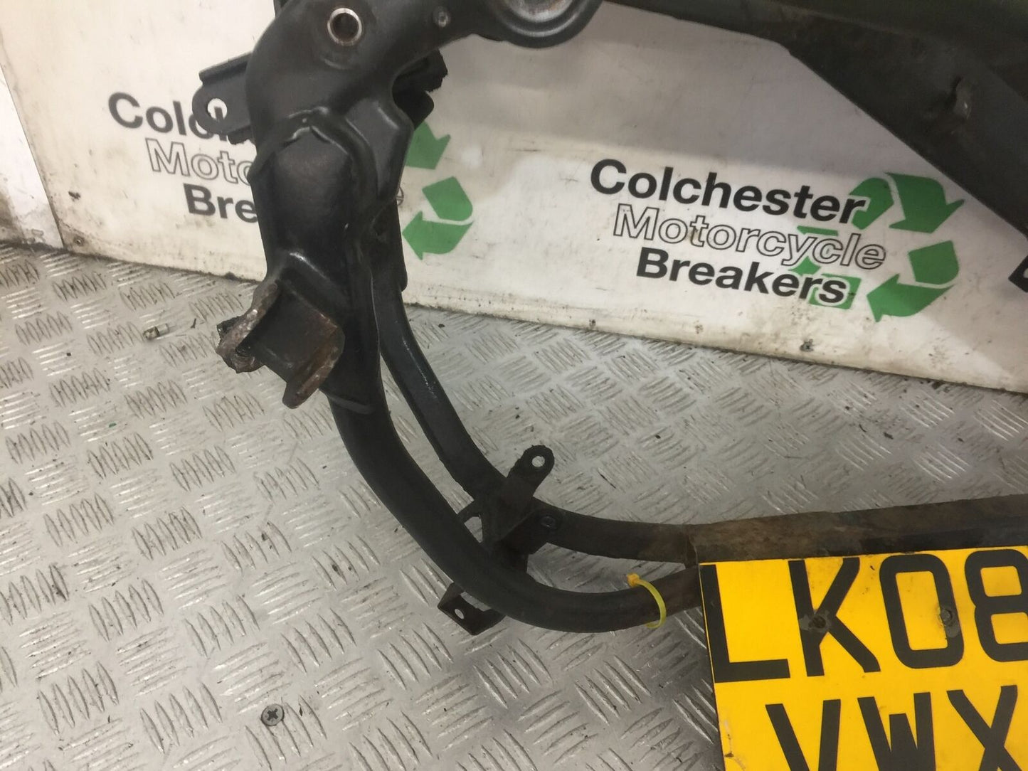 YAMAHA XT125X XT125 X FRAME REG LOG BOOK   YEAR 2008  (STOCK 857)