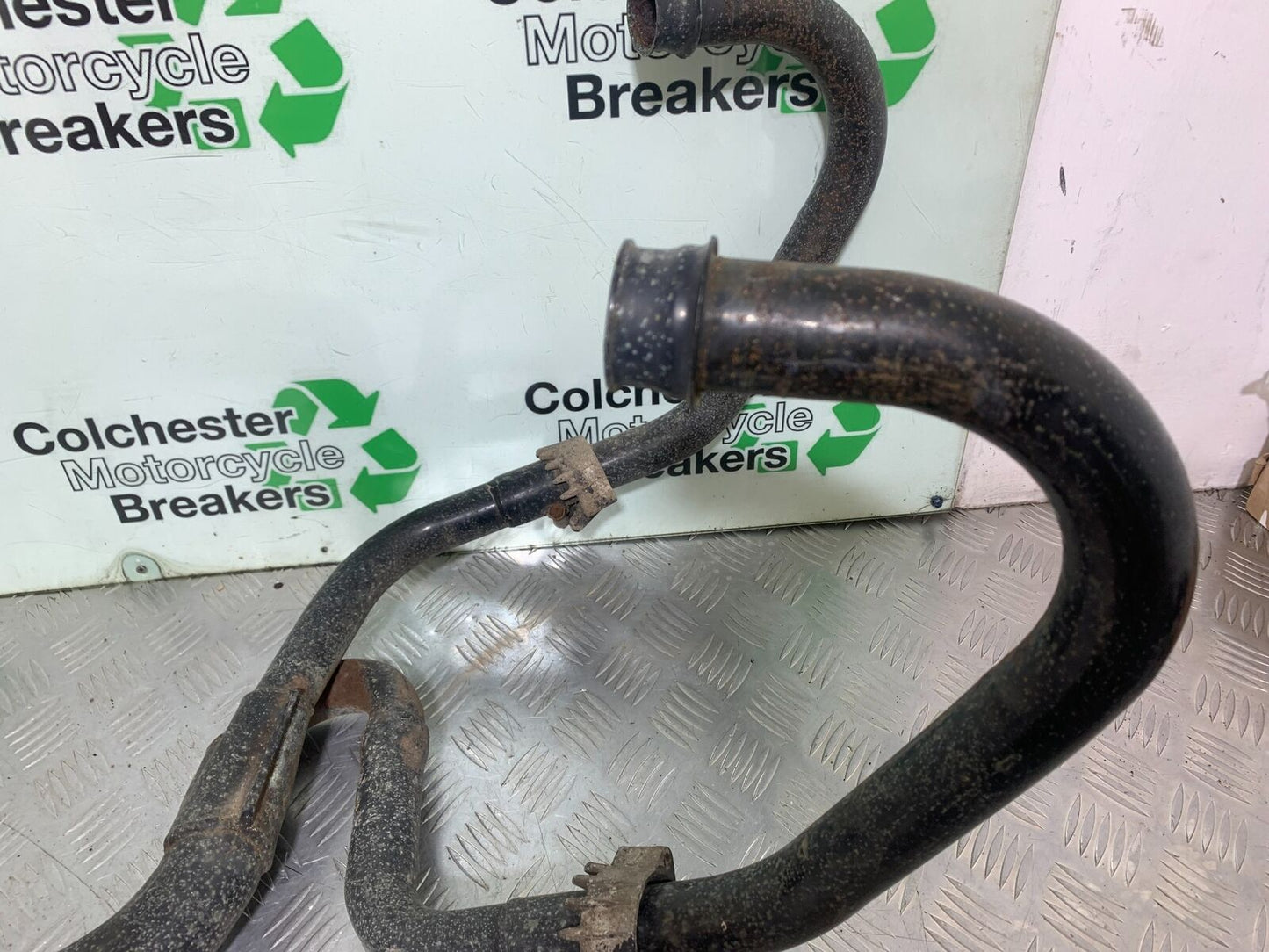 HONDA CX500 CX 500 SEBRING 2 INTO 1 EXHAUST YEAR 1980 (CMB1078)