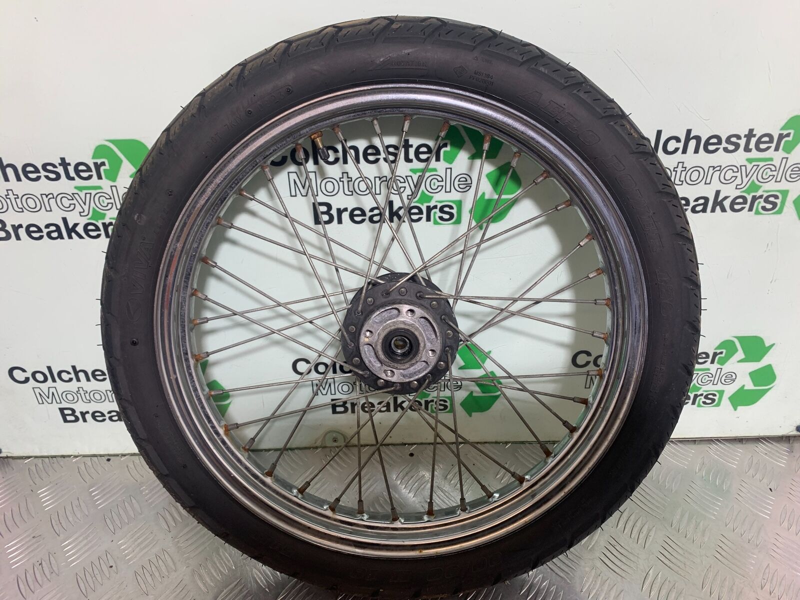HERALD CLASSIC 125 FRONT WHEEL   YEAR 2014 (CMB1058)
