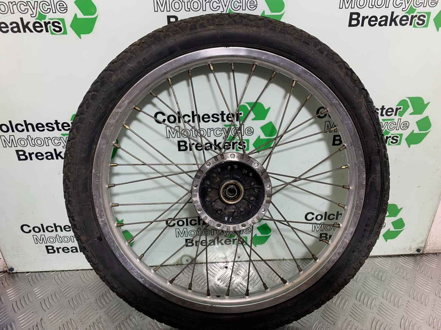 KAWASAKI KLR250 KLR 250 FRONT WHEEL   YEAR 1984-2001 (CMB1225)