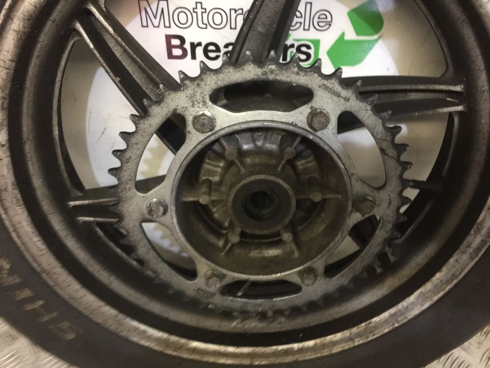 HYOSUNG GT250 COMET REAR WHEEL YEAR 2007 (STOCK 682)