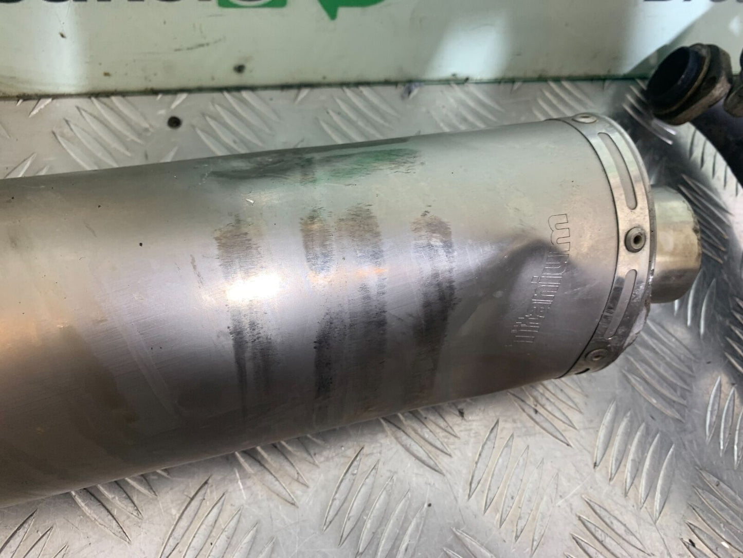 KAWASAKI ZX6R ZX6 J LEO VINCI HI LEVEL EXHAUST (DAMAGED) YEAR 2000 (CMB1129)