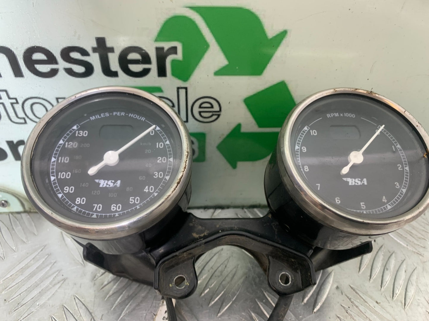 BSA 650 GOLD STAR CLOCKS SPEEDO DASH  YEAR 2022-2025 (CMB1262)