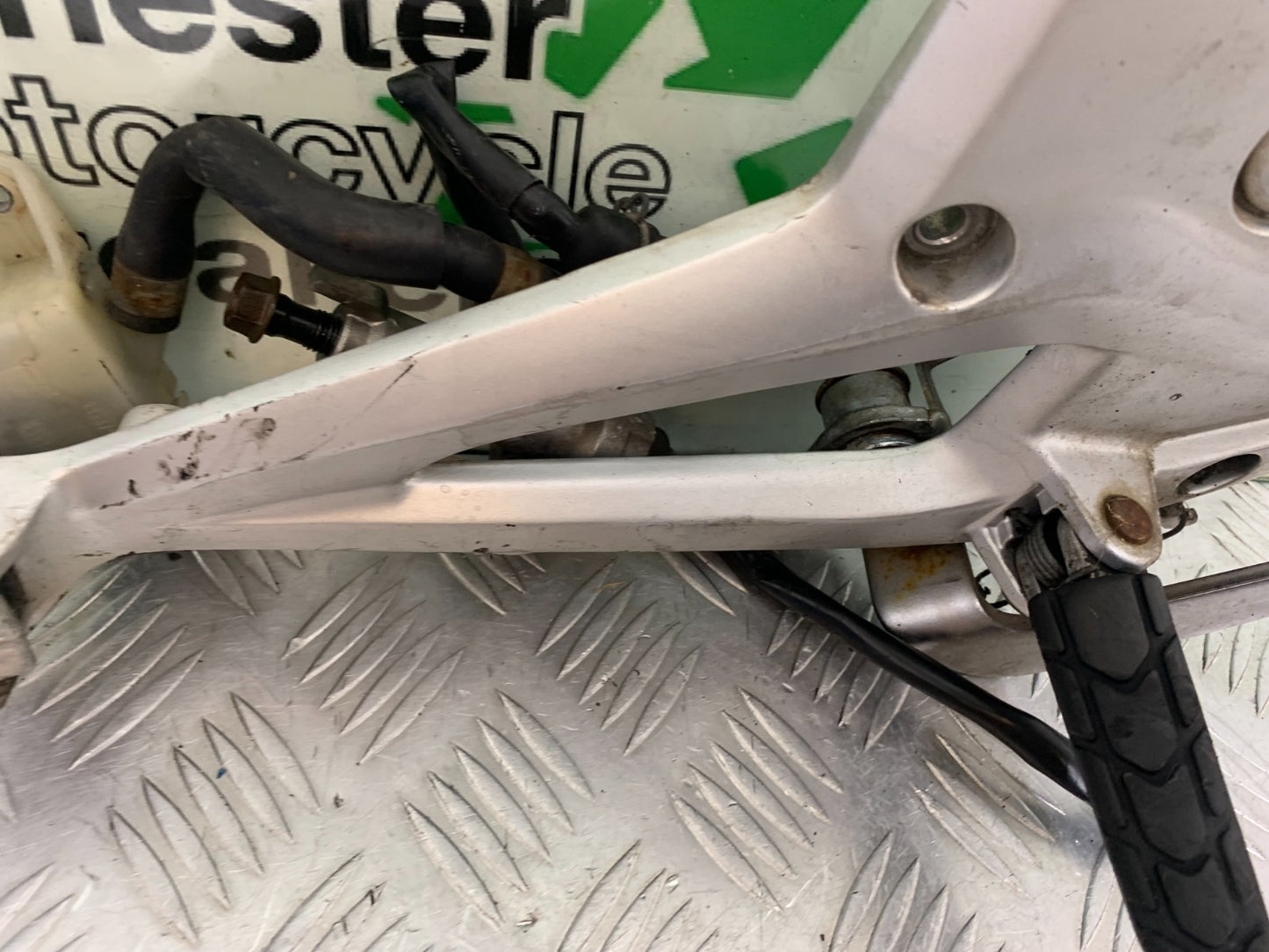 HONDA NC700 X  LEFT HANGER  AND PEGS YEAR 2012-2014 (CMB1327)