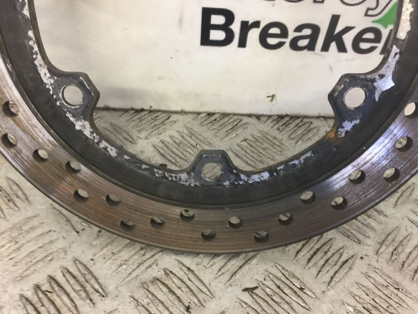 HONDA NT700 NT 700 V DEAUVILLE REAR BRAKE DISC  YEAR 2008 (STOCK 322)