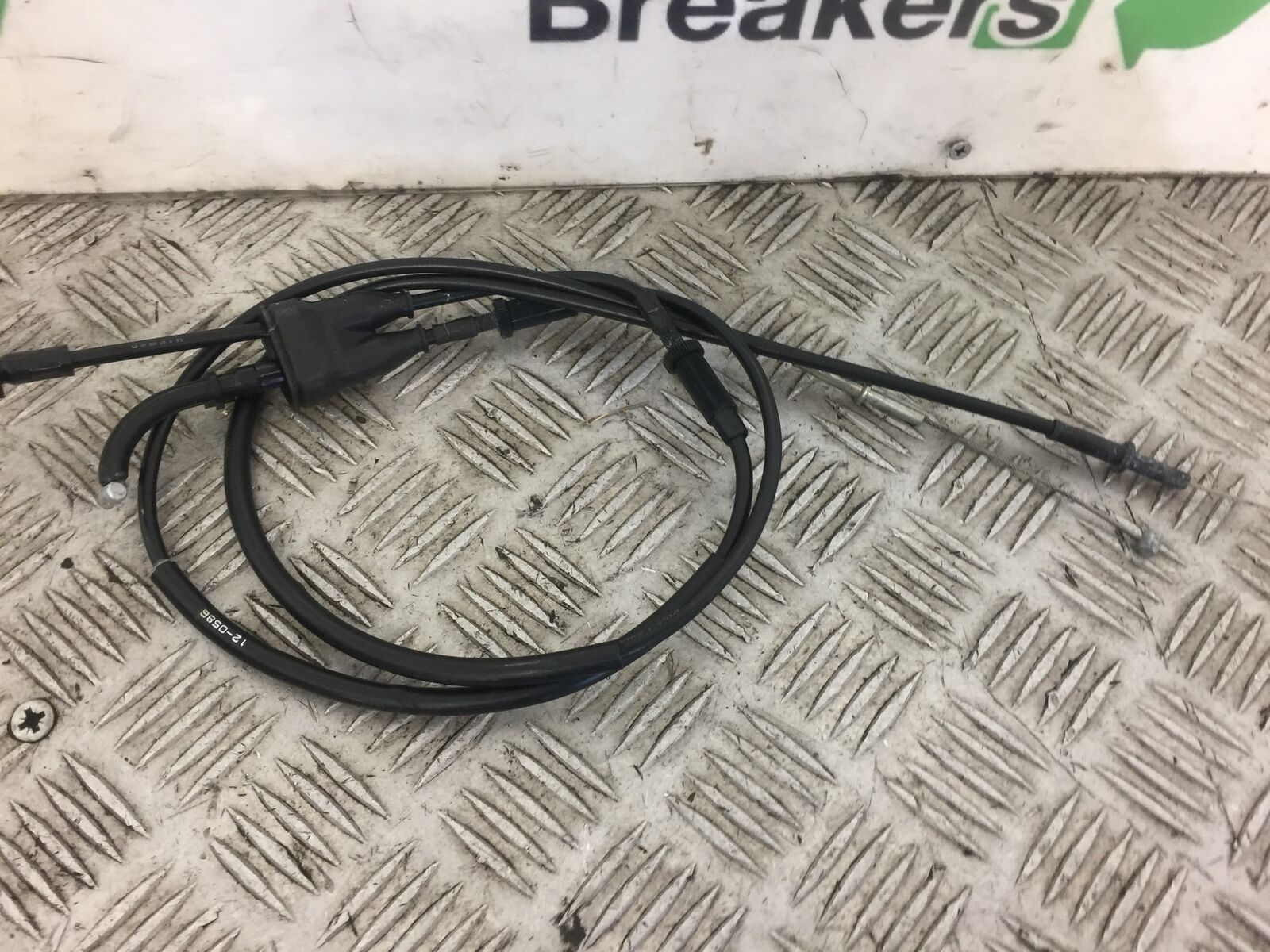 KAWASAKI ZX6R ZX636 ZX 636 THROTTLE CABLES   2013-2016 (STOCK 342)