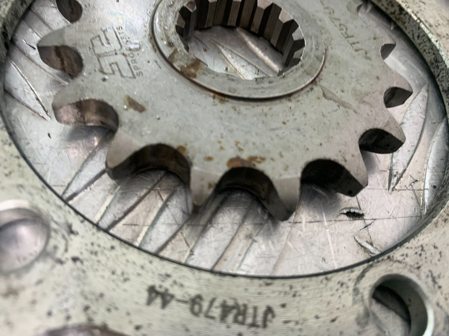 YAMAHA FZS1000 FAZER CHAIN AND SPROCKETS (USED)  YEAR 2001-05 (CMB1275)