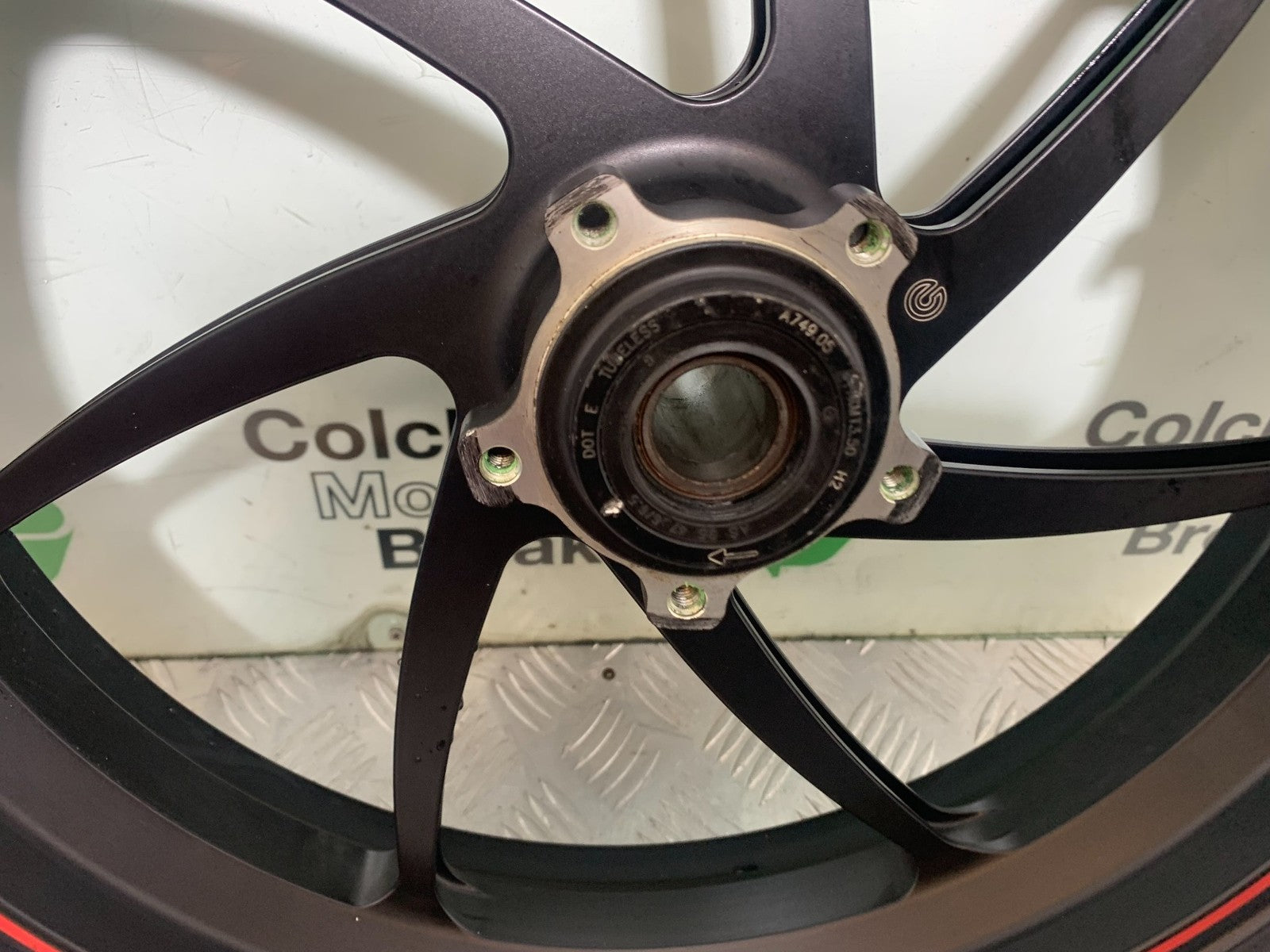 DUCATI 1198 S FRONT AND REAR WHEELS BREMBO MARCHESINI YEAR 2009-2011 (CMB1219)