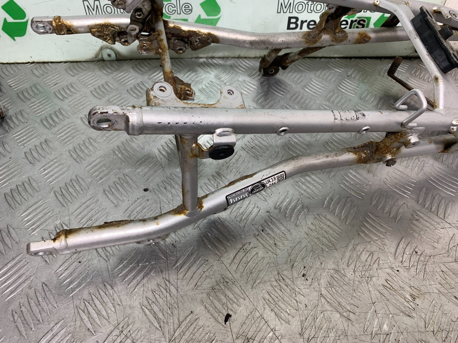 SUZUKI DL1000 V-STROM REAR SUBFRAME YEAR 2014-2019 (CMB1325)