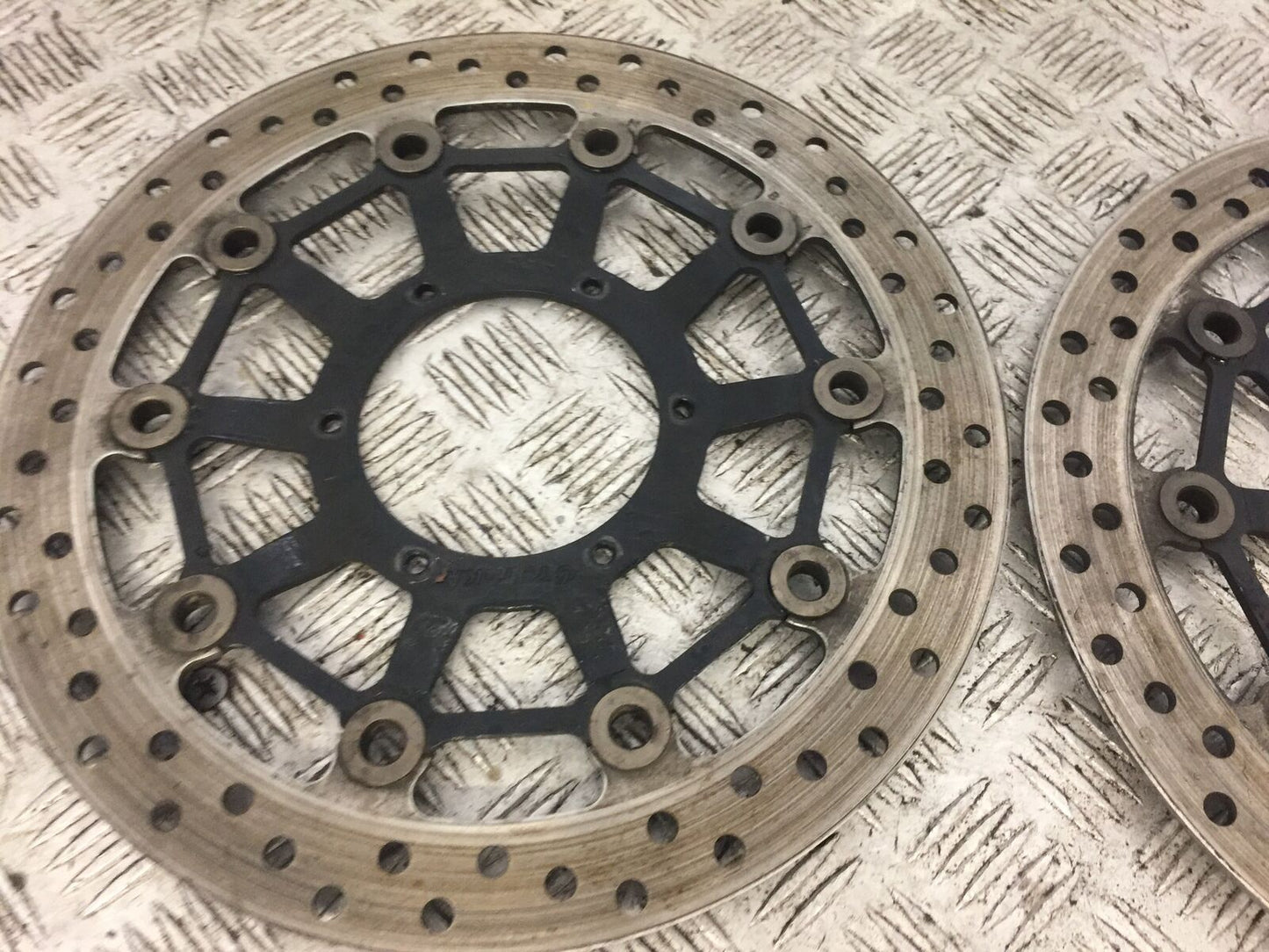 HONDA CB1000R CB 1000 R FRONT BRAKE DISCS  YEAR 2008-2016  (STOCK 715)