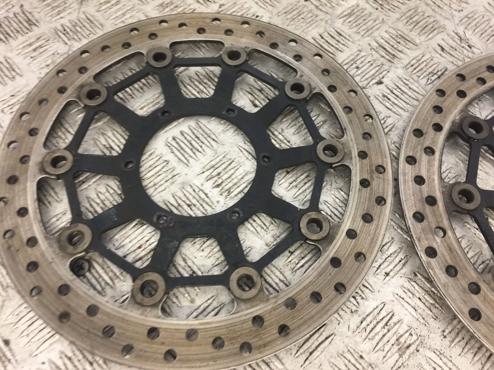 HONDA CB1000R CB 1000 R FRONT BRAKE DISCS  YEAR 2008-2016  (STOCK 715)