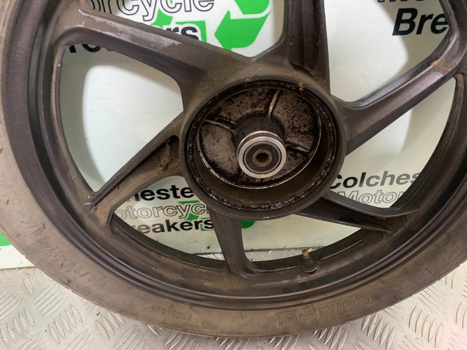 HONDA CBF125 CBF 125 REAR WHEEL  YEAR 2009-14 (CMB1182)