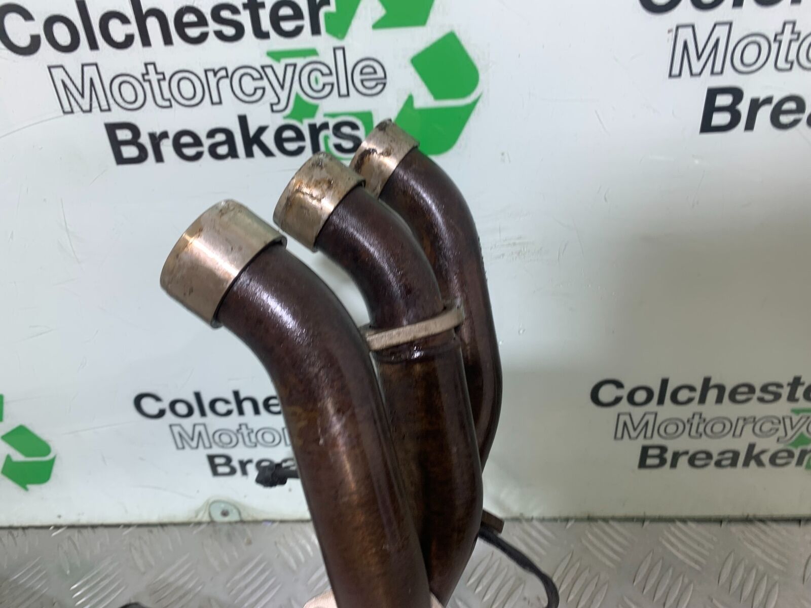 TRIUMPH TIGER 800 EXHAUST DOWNPIPES YEAR 2011-2014  (CMB1113)