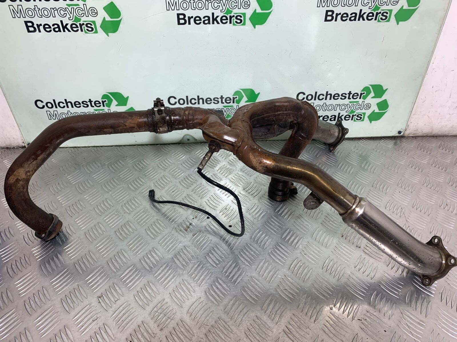SUZUKI SV1000 SV 1000 K4 EXHAUST DOWNPIPES  YEAR 2003-2007 (CMB1042)