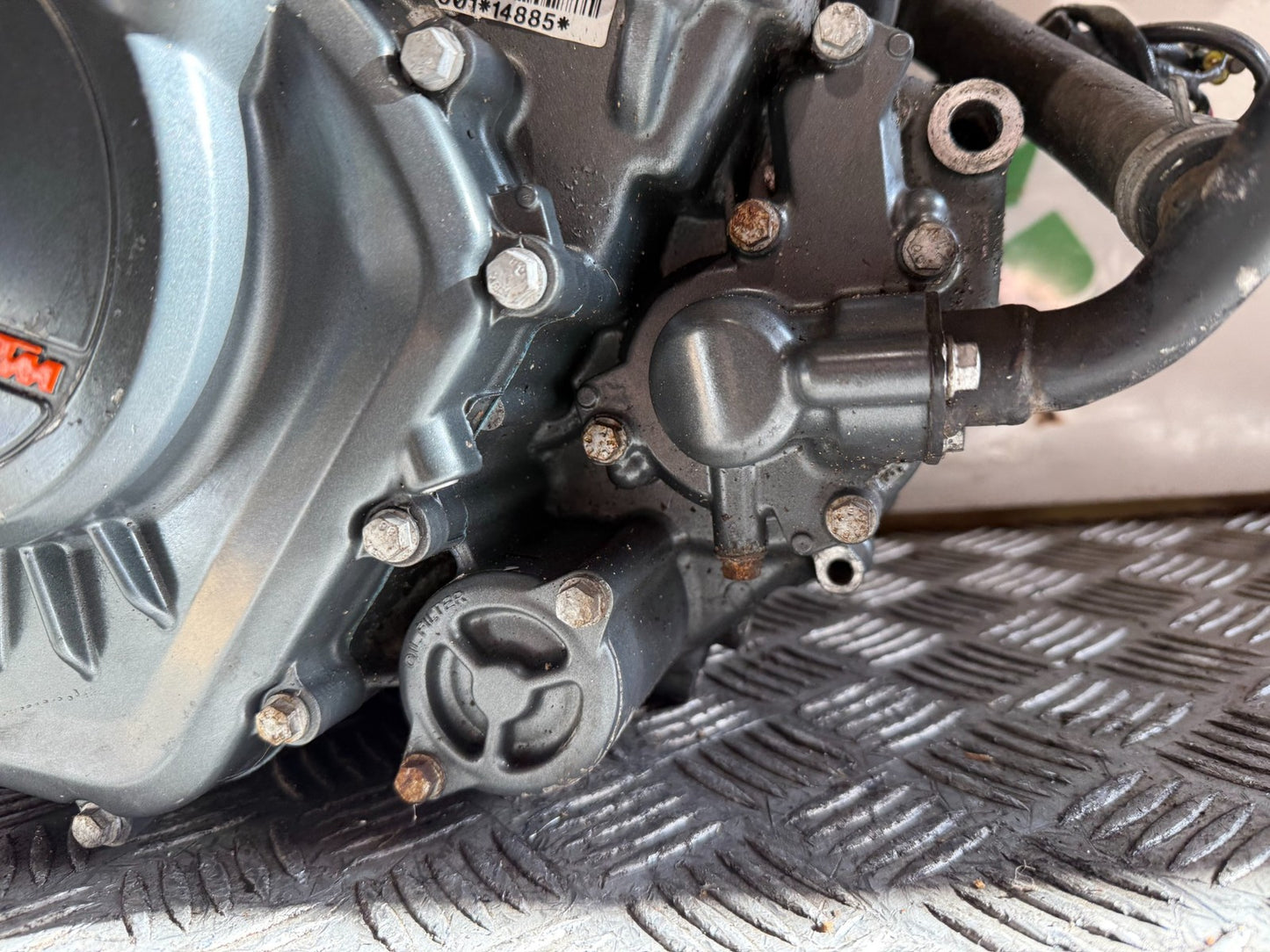 KTM RC125 RC 125 ENGINE 2014 2017 (CMB1199)