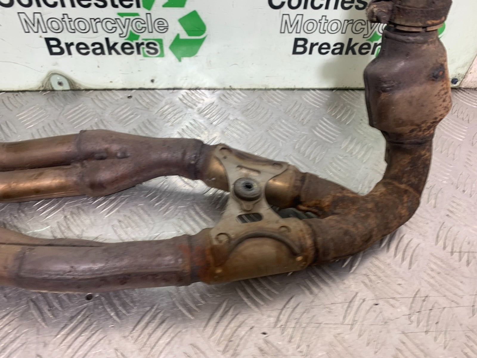 HONDA CBR1000 rr FIREBLADE EXHAUST DOWNPIPES YEAR 2006 (CMB1220)
