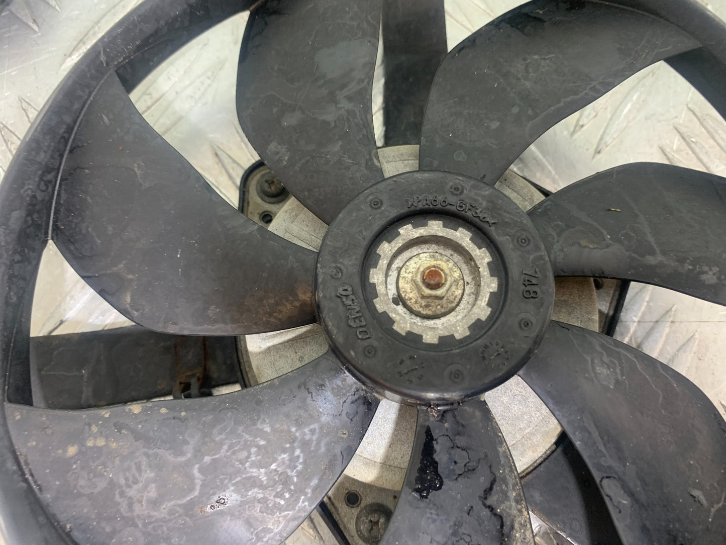 KAWASAKI ZX6R ZX6 R P7F P8F RADIATOR FAN  YEAR 2007-08 (CMB1165)