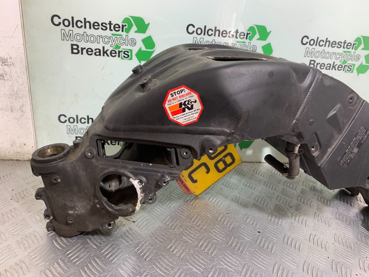 KAWASAKI GTR1400 GTR 1400 FRAME REG LOG BOOK  YEAR 2007-2009 (CMB1306)