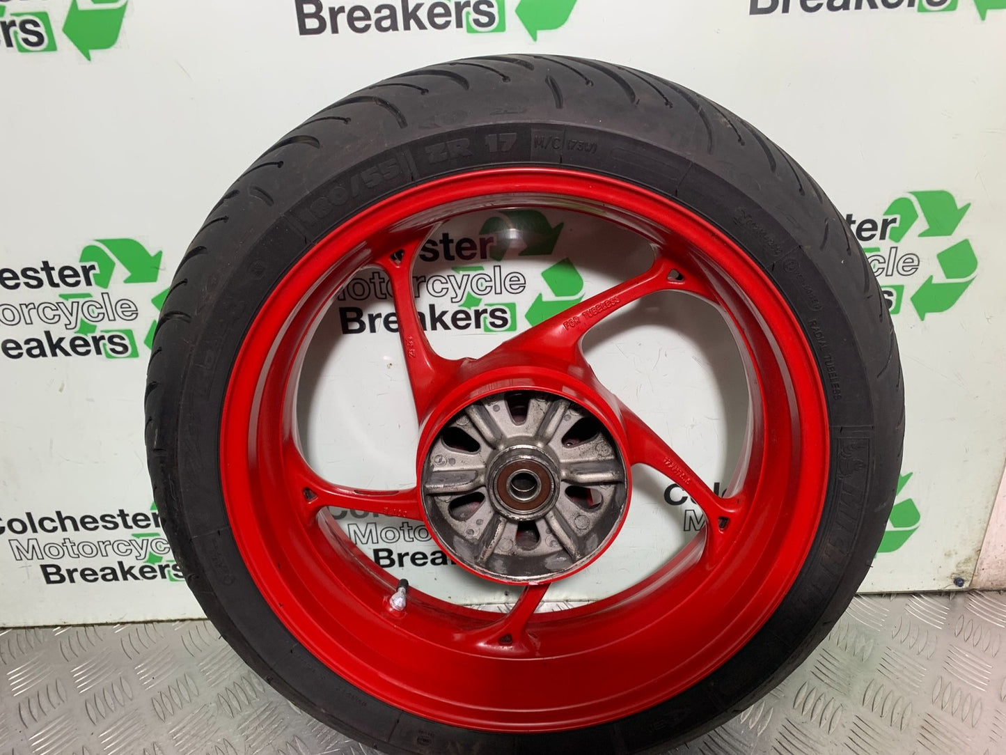 TRIUMPH 675 STREET TRIPLE RX REAR WHEEL  2015- 2017 (CMB1299)