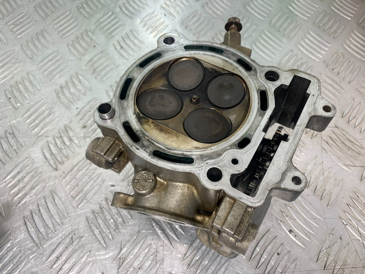 KAWASAKI KXF450 KXF 450 CYLINDER HEAD AND CAMS YEAR 2009-2015 CMB1217)