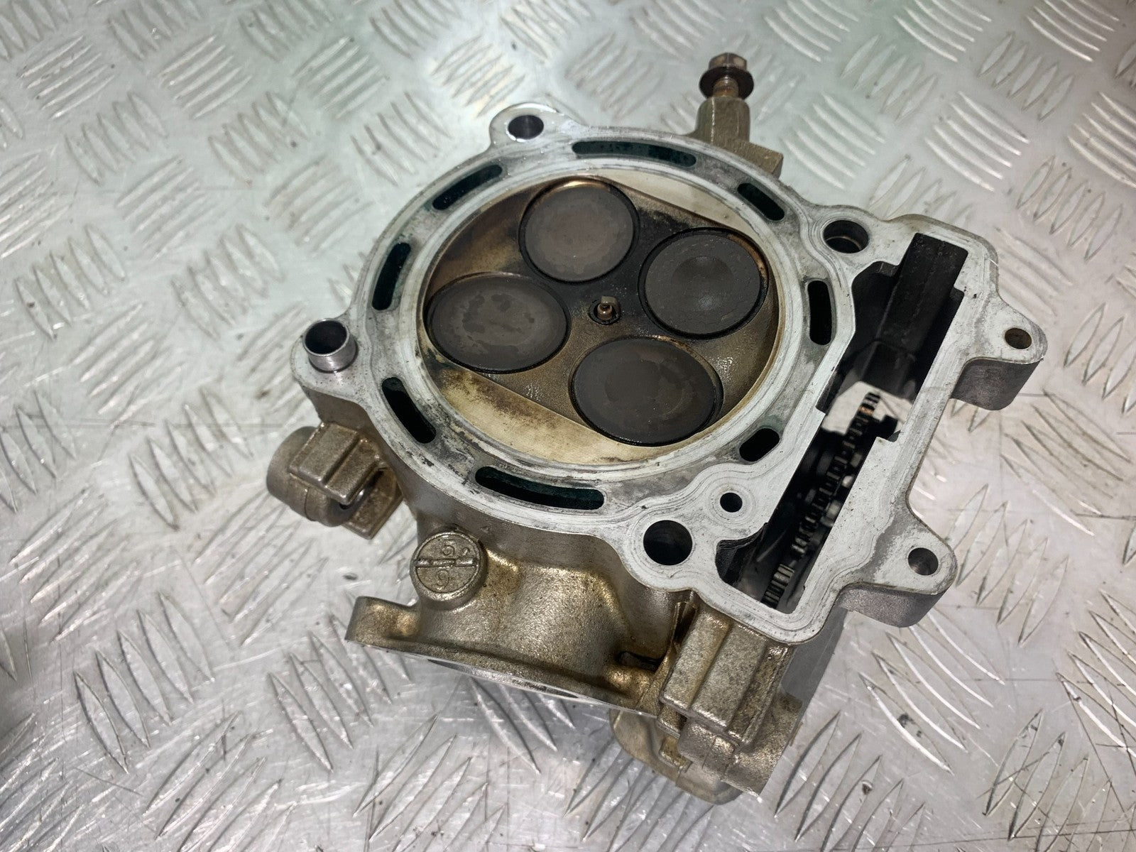 KAWASAKI KXF450 KXF 450 CYLINDER HEAD AND CAMS YEAR 2009-2015 CMB1217)