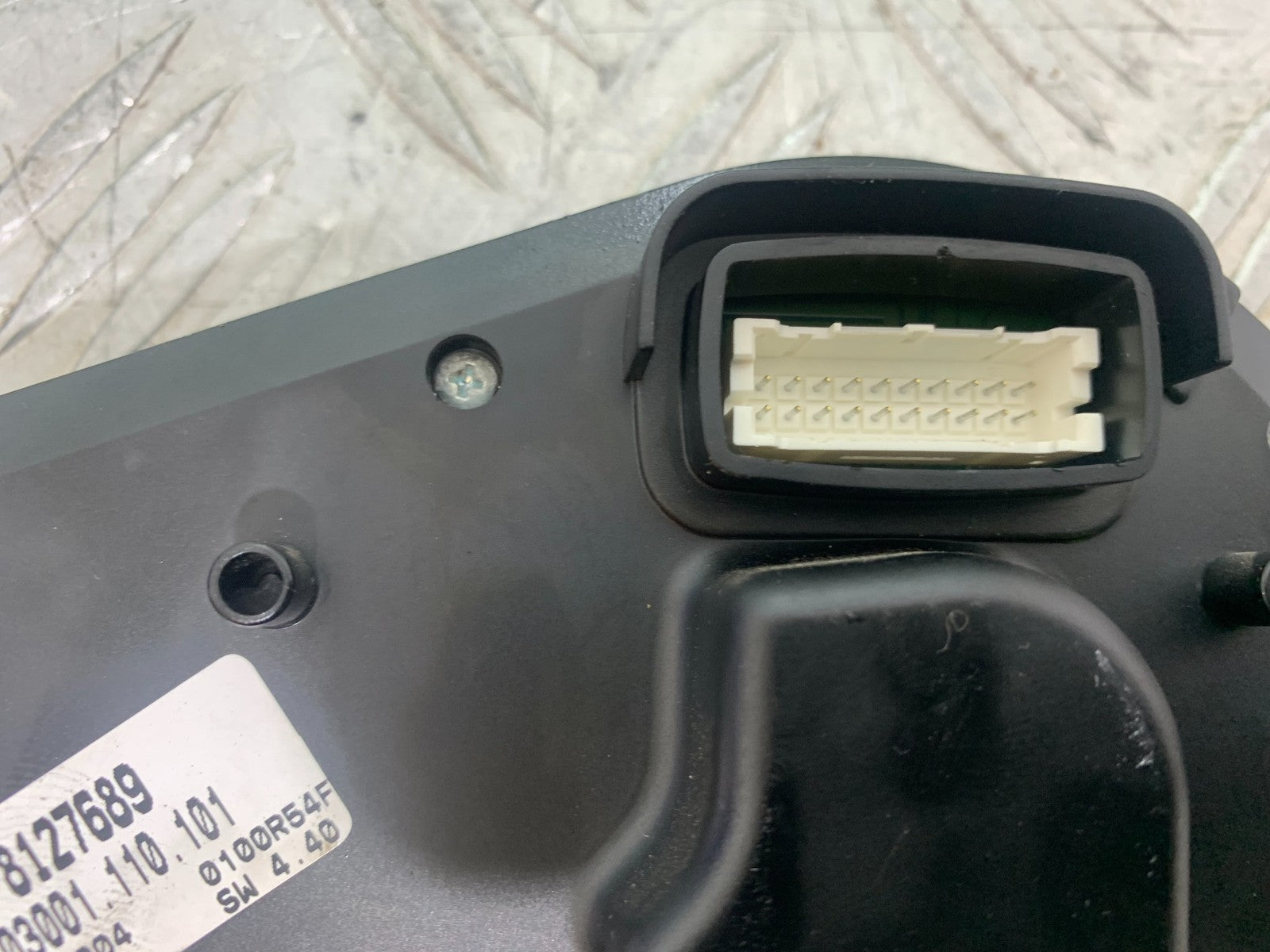 APRILIA RSV1000 R FACTORY MILLE CLOCKS SPEEDO DASH   2004-09 (CMB1203)