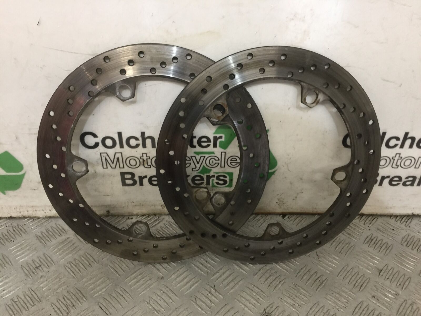 BMW K1200 RS K1200 RS FRONT BRAKE DISCS YEAR 2000 (STOCK 856)