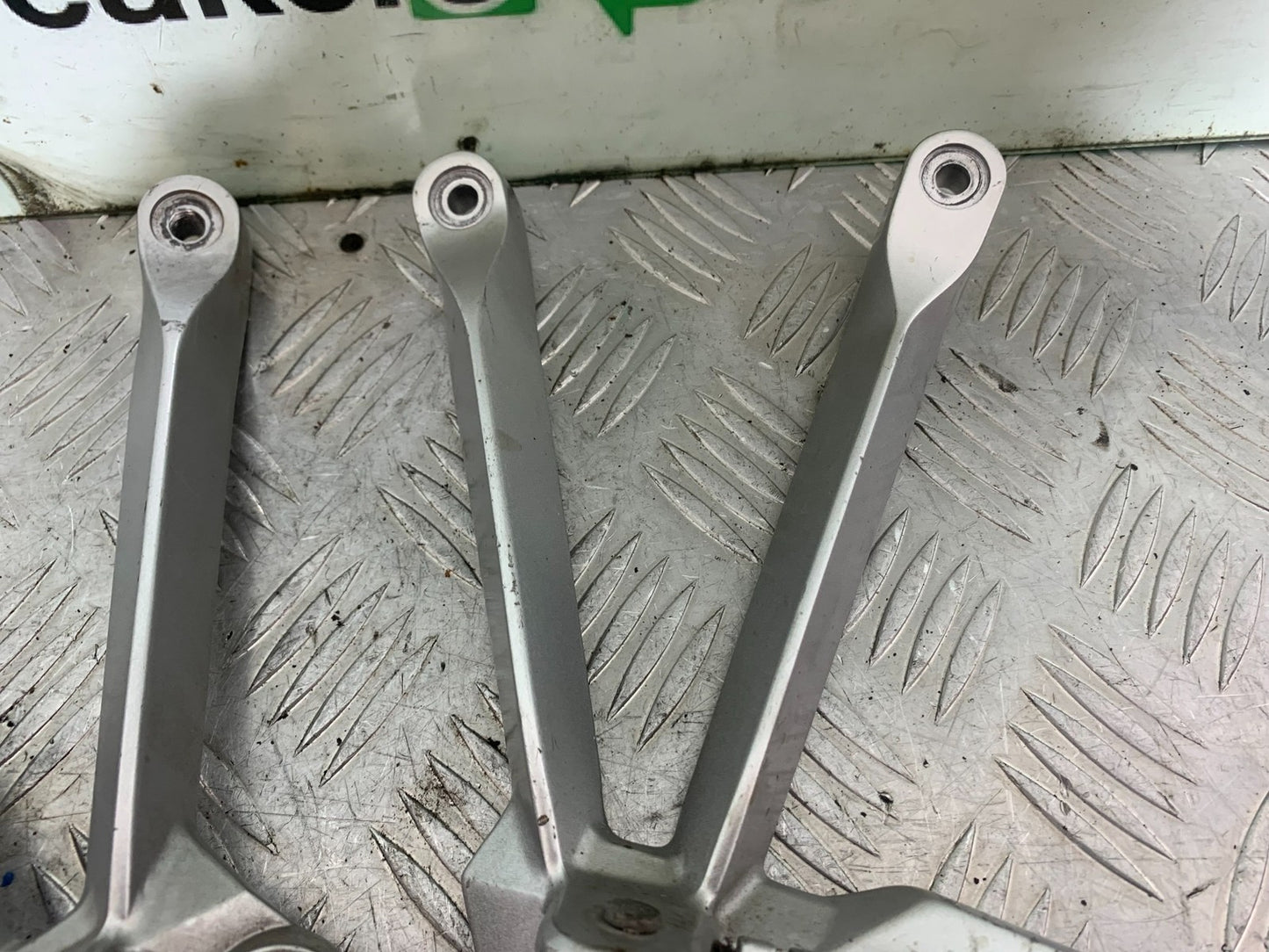 KYMCO CK1 125 REAR HANGERS AND PEGS YEAR 2014 - 2016 (CMB1181)