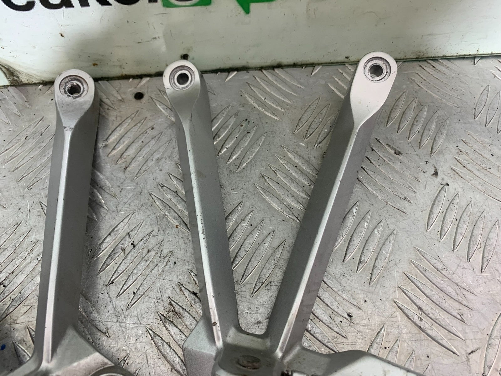 KYMCO CK1 125 REAR HANGERS AND PEGS YEAR 2014 - 2016 (CMB1181)